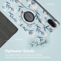 imoshion 360° drehbare Design Klapphülle für das Honor Pad X9 - Flowers