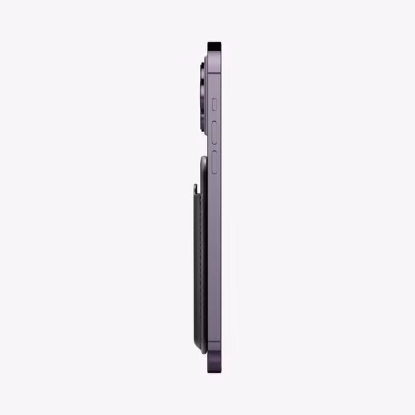 Spigen Kartenhalter mit MagSafe Valentinus für Apple iPhone - 3 Karten - Black