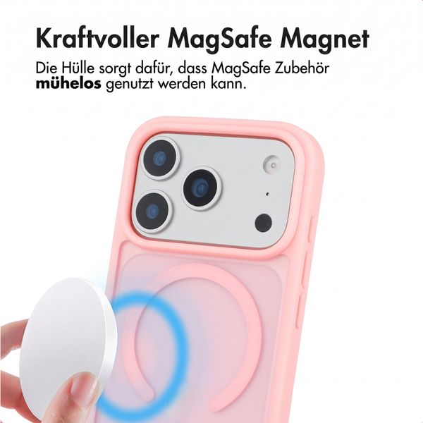 imoshion Color Guard Back Cover mit MagSafe Apple iPhone 18 Pro Max / 17 Pro Max - Hellrosa