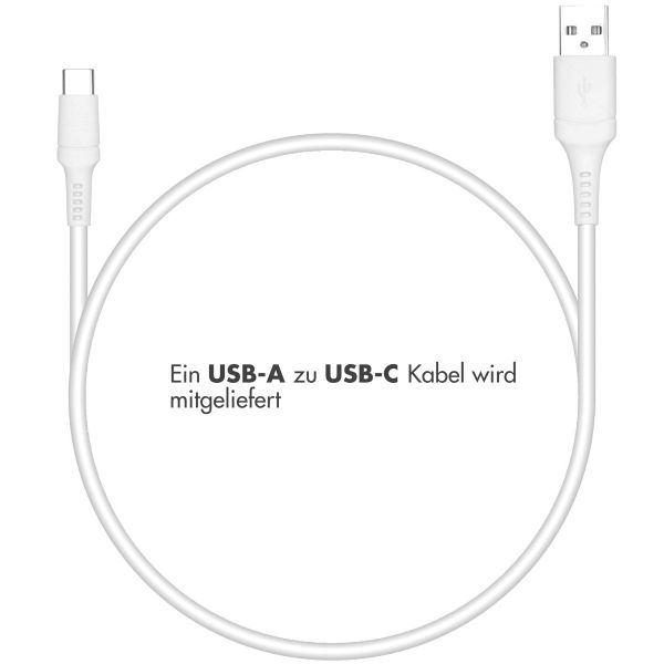 imoshion Kabelloses Schnellladegerät - 10 Watt – Stoffbezug - Grau