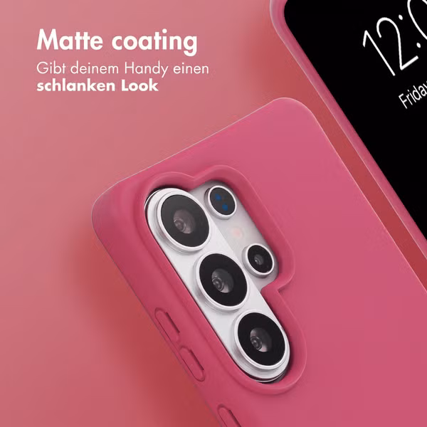 imoshion Color Backcover mit abnehmbarem Handykette und MagSafe Samsung Galaxy S26 Ultra - Raspberry