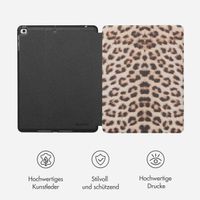 Selencia Vivid Klapphülle Apple iPad 6 (2018) 9.7 Zoll / iPad 5 (2017) 9.7 Zoll - Wild Leo