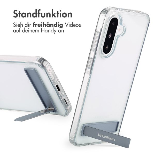 imoshion Back Cover mit Ständer für das Samsung Galaxy A36 - Transparent