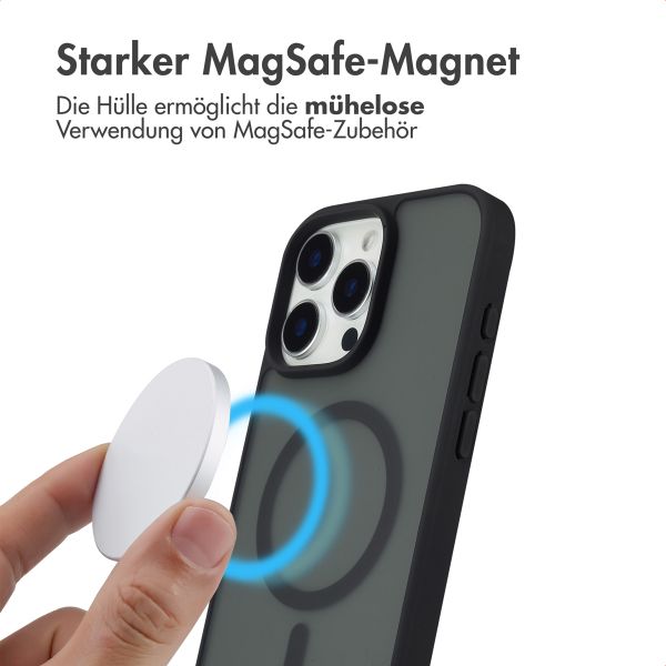 imoshion Color Guard Back Cover mit MagSafe für das iPhone 16 Pro Max - Schwarz