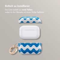 Selencia Vivid Case Apple AirPods Pro 2 - Wave Vibes Classic Blue