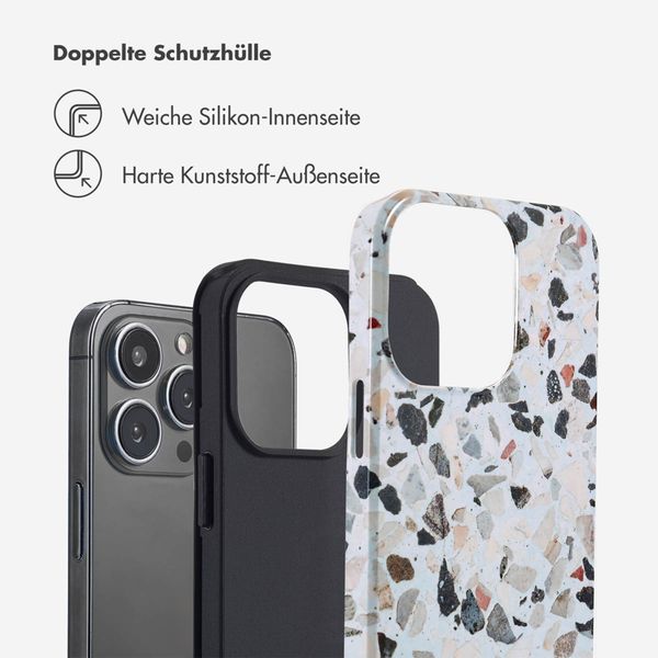 Selencia Vivid Back Cover Apple iPhone 13 Pro - Chic Terazzo