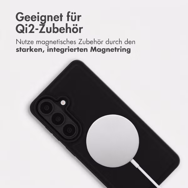 Accezz Backcover mit MagSafe Samsung Galaxy S26 - Schwarz