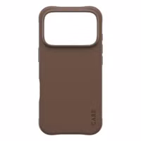 CARE by PanzerGlass Modisches Case Samba mit MagSafe Apple iPhone 17 Pro - Espresso Brown