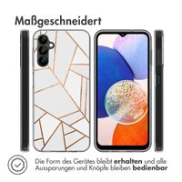 imoshion Design Hülle Samsung Galaxy A14 (5G/4G) - White Graphic
