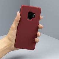 Unifarbene Hardcase-Hülle für das Motorola Moto E5 / G6 Play - Rot