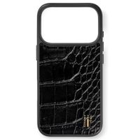 iDeal of Sweden MagSafe-Hülle aus veganem Leder Apple iPhone 18 Pro Max / 17 Pro Max - Black Croco