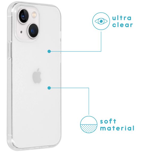 imoshion Gel Case für das Apple iPhone 14 - Transparent
