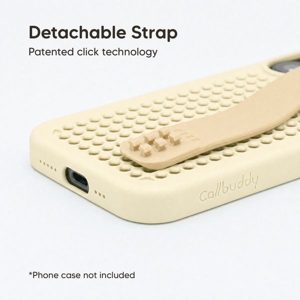 Callbuddy Multifunktionales Armband für das Apple iPhone 16 Pro Max - Beige