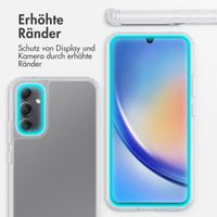 imoshion ﻿Back Cover mit Ständer für das Samsung Galaxy A34 (5G) - Transparent