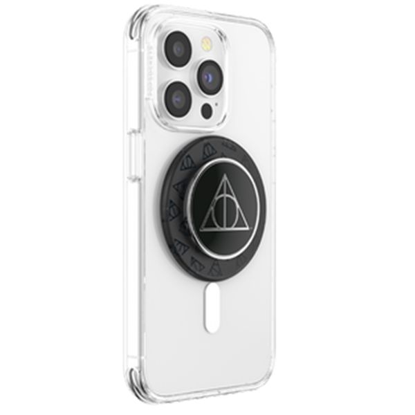 PopSockets PopGrip MagSafe Round - Enamel Deathly Hallows