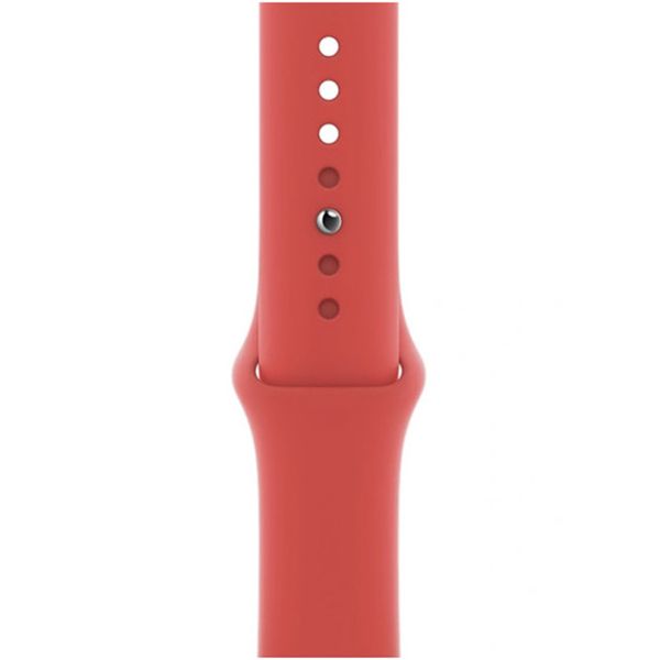 Apple Sport Band für Apple Watch Series 1-9 / SE - 38/40/41 mm / Series 10 - 42 mm - Crimson Red