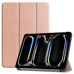 imoshion Trifold Klapphülle Apple iPad Pro 13 (2024) M4 - Rosé gold