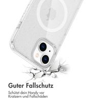 imoshion Sparkle Back Cover mit MagSafe Apple iPhone 15 - Glitzer Transparent