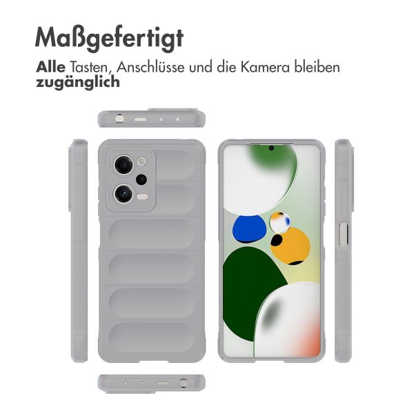 imoshion EasyGrip Backcover für das Xiaomi Redmi Note 12 Pro - Grau