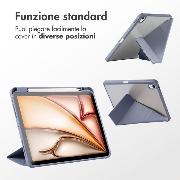 imoshion Origami Klapphülle Apple iPad 11 (2025) 11 Zoll A16 / iPad 10 (2022) 10.9 Zoll - Lavender