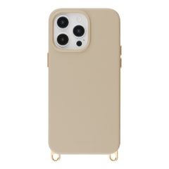 Selencia Rivièra Backcover mit MagSafe mit abnehmbaren Haken Apple iPhone 14 Pro - Milky Latte
