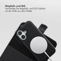 Selencia Olyn Abnehmbare Bookcase mit MagSafe Apple iPhone 16 - Schwarz