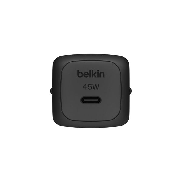 Belkin BoostCharge Kompakte USB-C-Ladegerät 45W mit USB-C-auf-USB-C-Kabel - 1 Meter - Schwarz