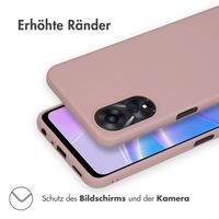 imoshion Color TPU Hülle für das Oppo A78 (4G) - Dusty Pink