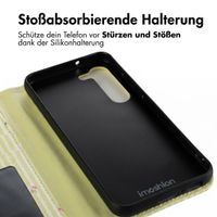 imoshion Design Klapphülle Samsung Galaxy S23 - Garden Stripes