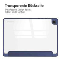 imoshion Trifold Hardcase Klapphülle Samsung Galaxy Tab A9 Plus - Dunkelblau