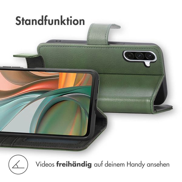 imoshion Luxuriöse Klapphülle für das Samsung Galaxy A36 - Grün