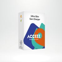 Accezz Ultra Slim GaN Ladegerät - USB-C - 20 W - Weiß