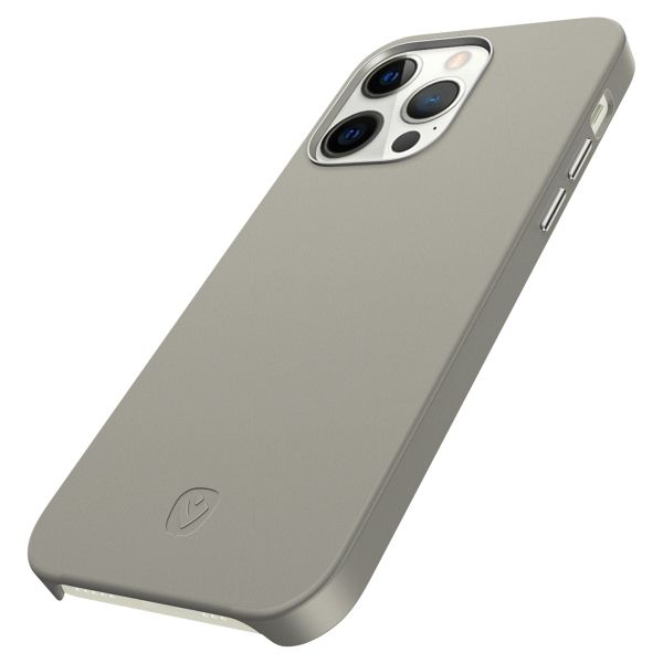 Valenta Luxe Leather Backcover für das iPhone 13 Pro - Grau