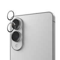 PanzerGlass Kameraprotektor Hoops Optic Rings für das Samsung Galaxy S25 Edge - Transparent