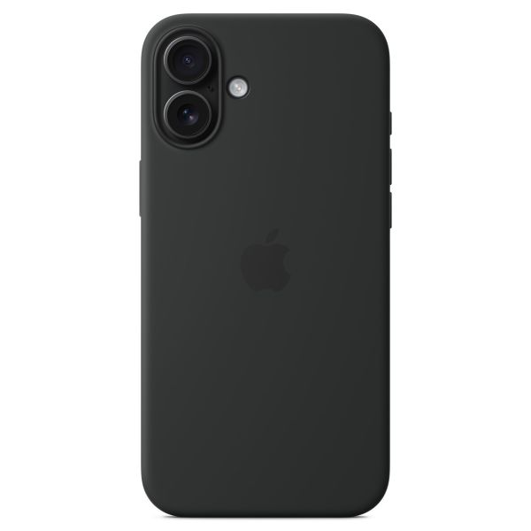 Apple Silikon-Case MagSafe für das iPhone 16 Plus - Black