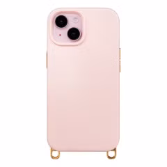 Selencia Rivièra Backcover mit MagSafe mit abnehmbaren Haken Apple iPhone 15 - Sorbet Pink