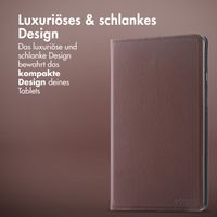 Accezz Classic Klapphülle Samsung Galaxy Tab S10 Plus / Tab S9 FE Plus / Tab S9 Plus - Braun