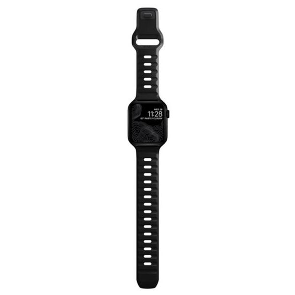 Nomad Sport Band FKM für die Apple Watch Series 1 bis 9 / SE (38/40/41 mm) | Series 10 (42 mm) - Black