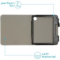imoshion Vegan Leather Klapphülle Kobo Libra 2 / Tolino Vision 6 - Schwarz