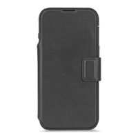 Decoded 2 in 1 Leather Klapphülle MagSafe Apple iPhone Air - Schwarz