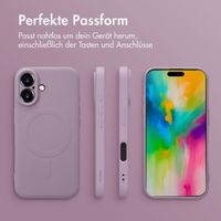 imoshion Color Back Cover mit MagSafe Apple iPhone 16 - Violett