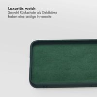 Selencia Olyn Abnehmbare Bookcase mit MagSafe Samsung Galaxy S24 / S25 - Grün