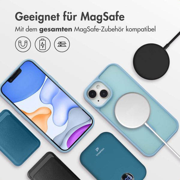 imoshion Color Guard Back Cover mit MagSafe für das iPhone 15 - Hellblau