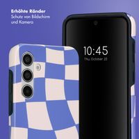 Selencia Vivid Back Cover Samsung Galaxy A55 - Groovy Sapphire Blue