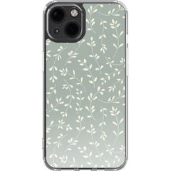 imoshion Design Hülle Apple iPhone 13 - Smoke Green Flowers