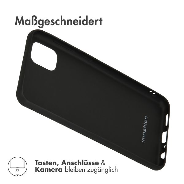 imoshion Color TPU Hülle für das Samsung Galaxy A04 - Schwarz