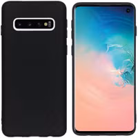 imoshion Color TPU Hülle Schwarz für Samsung Galaxy S10