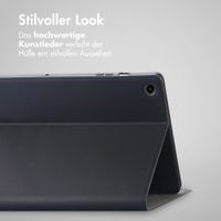 Accezz Classic Klapphülle Samsung Galaxy Tab A9 Plus - Schwarz