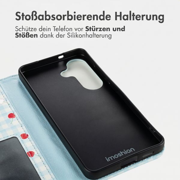 imoshion Design Klapphülle Samsung Galaxy S26 - Cherry Check