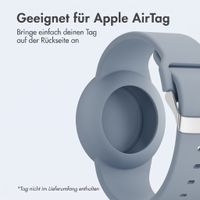 imoshion AirTag Kinderarmband - Halter für Apple AirTag - One Size - Grayish Blue